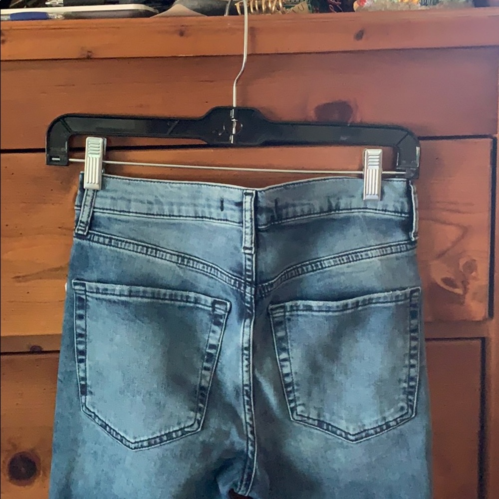 Free People NWT High Rise Skinny Jeans - Picture 6 of 9